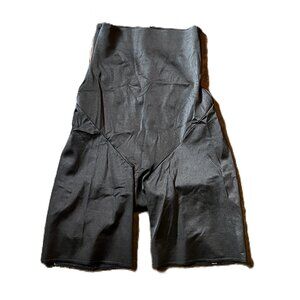Women's Soma Mid Thigh High Waist Black Shapewear Shorts, Size S